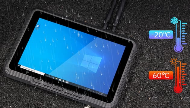 Vibration Resistance Vehicle tablet: The advantages of having an aviation plug interface for a vehicle-mounted tablet computer