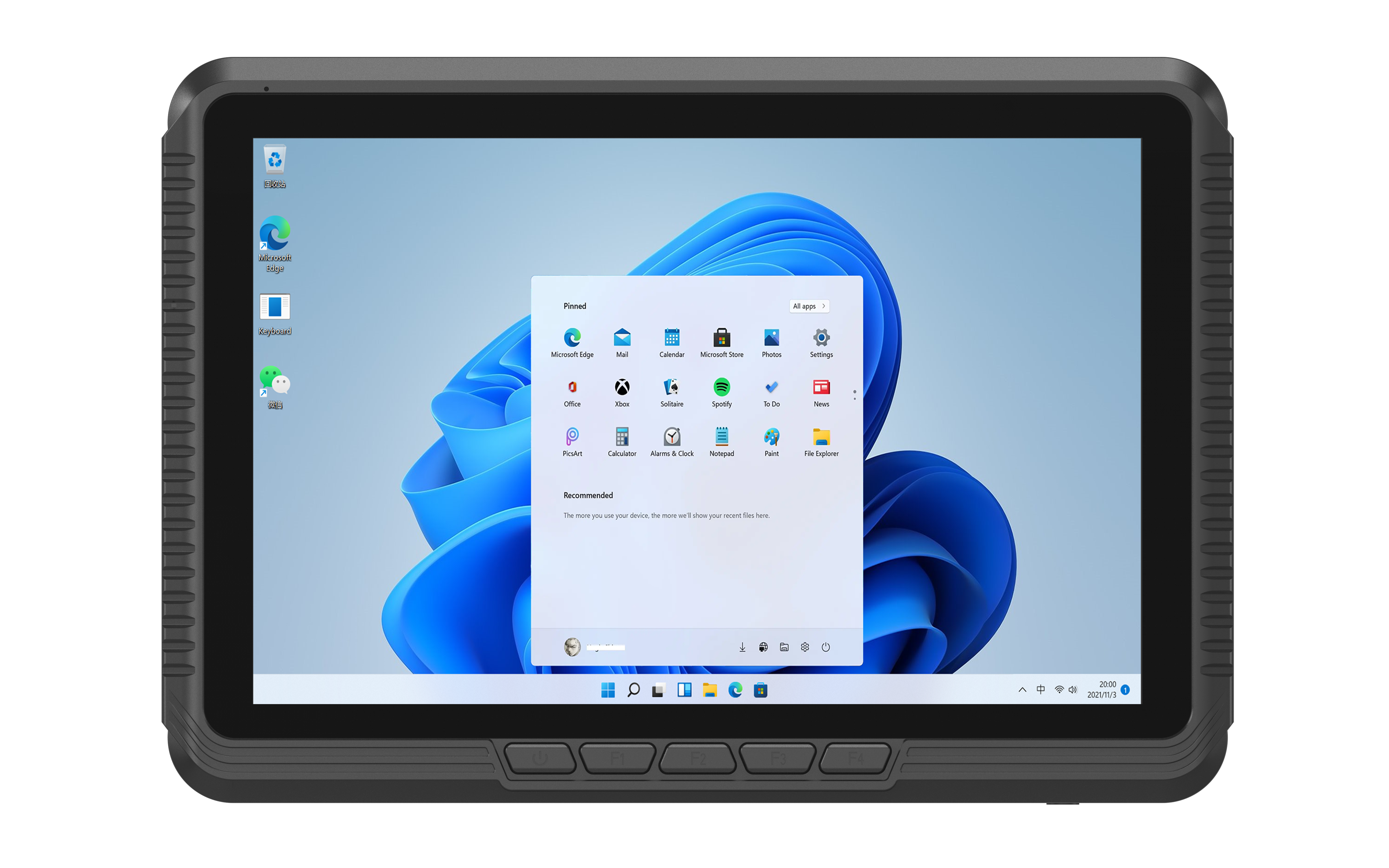 vehicle tablet