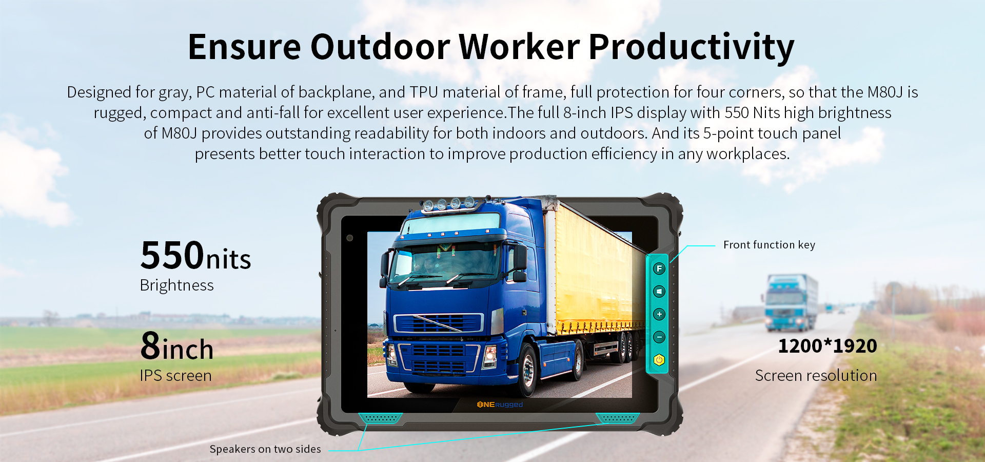 outdoor rugged tablet