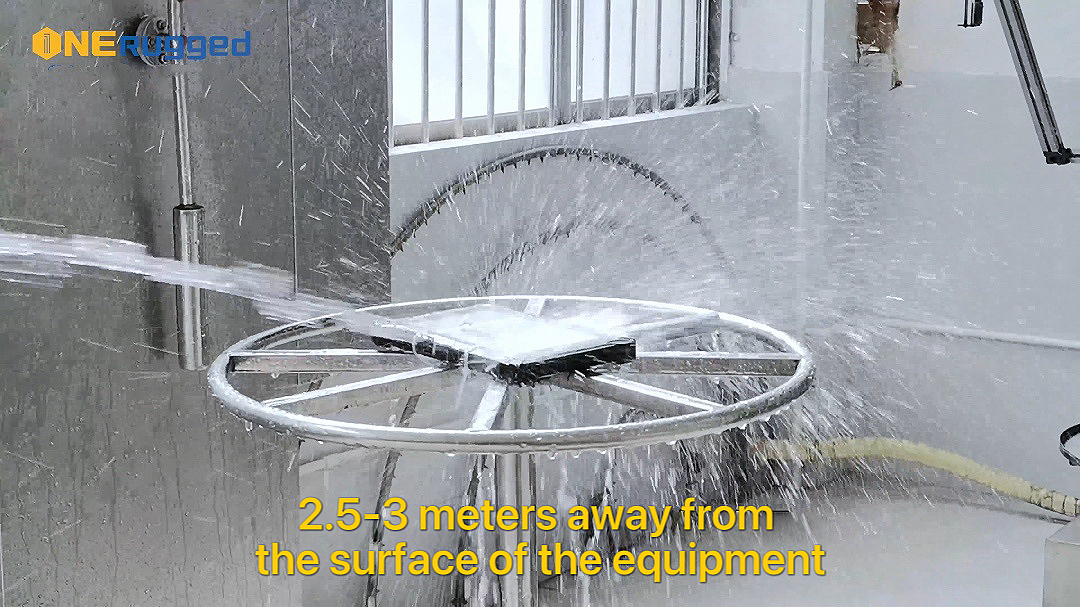Pressure Water Jet Test