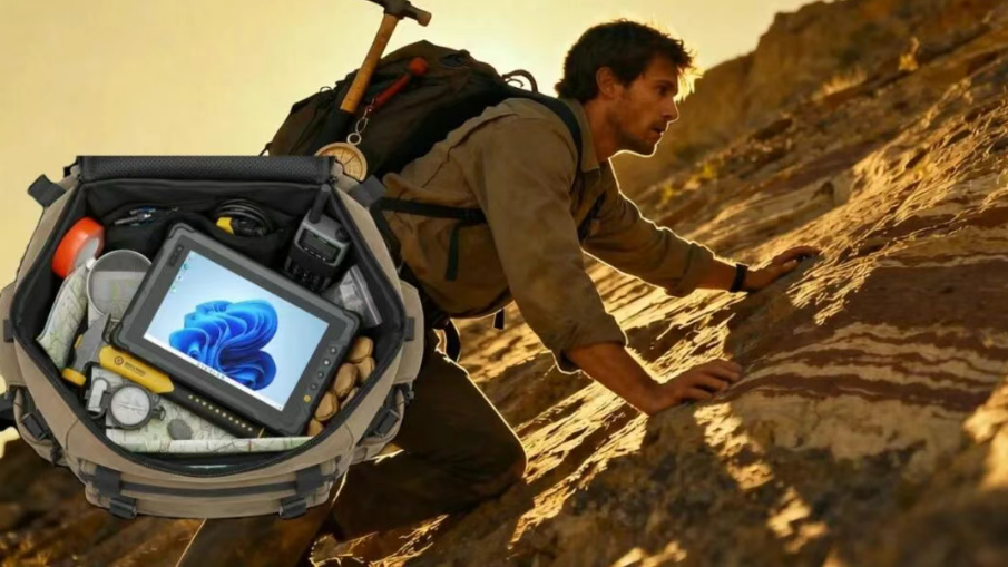 In steep mountain environments, the compact 8-inch M82A can be easily stored in a backpack or jacket pocket