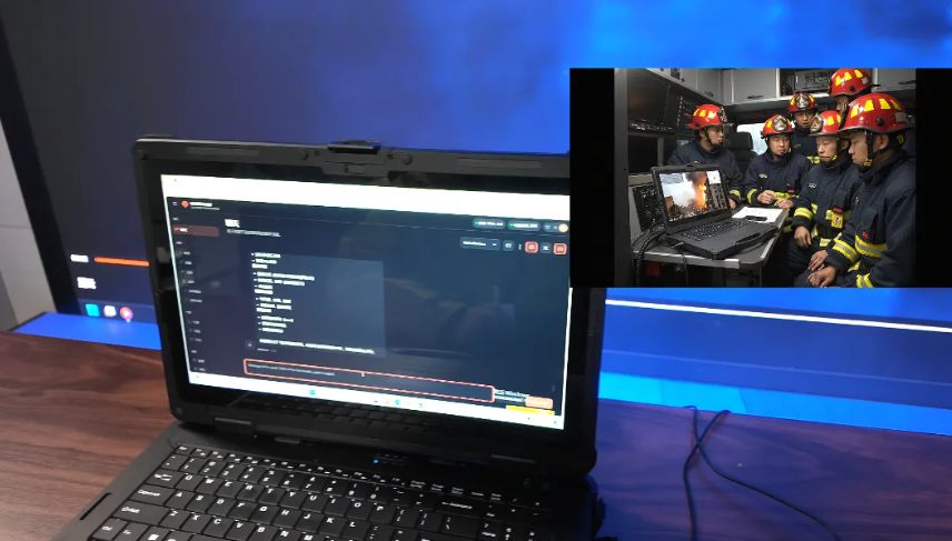 Onerugged  rugged AI PC allows OpenClaw to integrate mapping, GPS positioning, and supply data to generate optimal rescue routes
