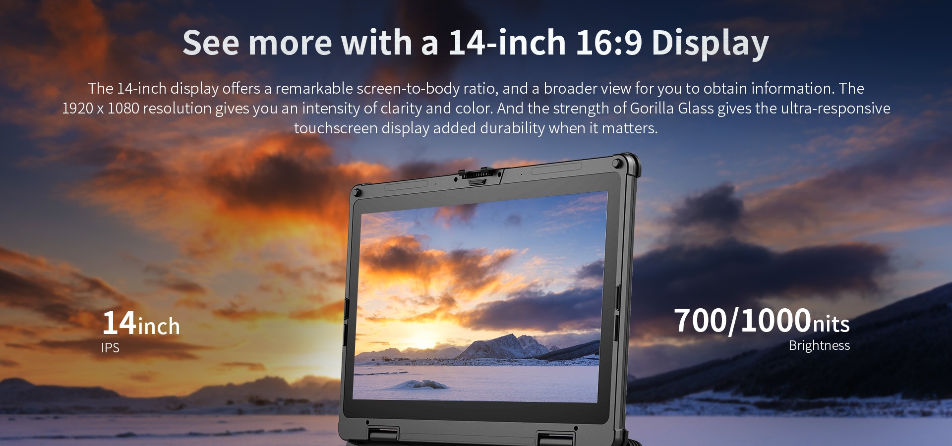14 inch rugged notebook