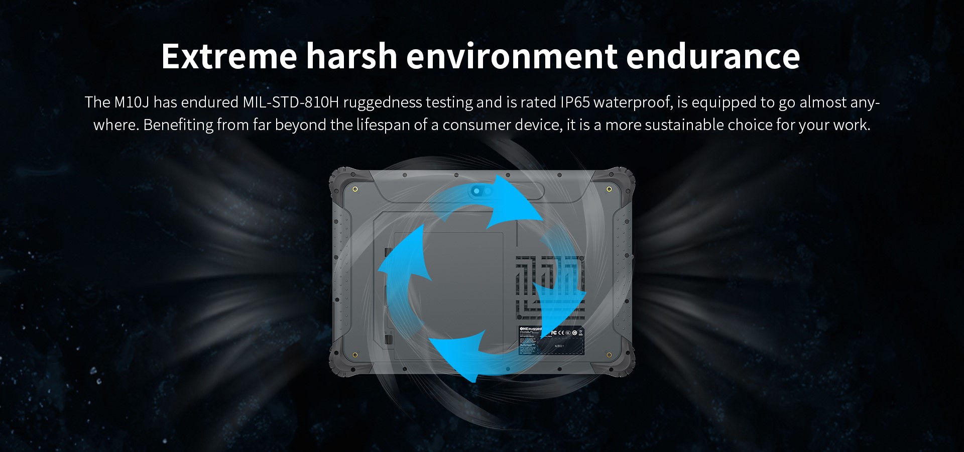 mil-std-810h rugged tablet