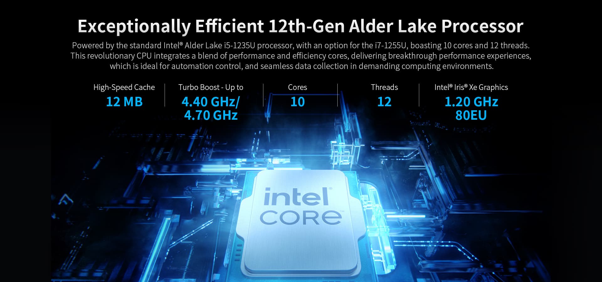 embedded box pc with intel 12th-gen alder lake processor