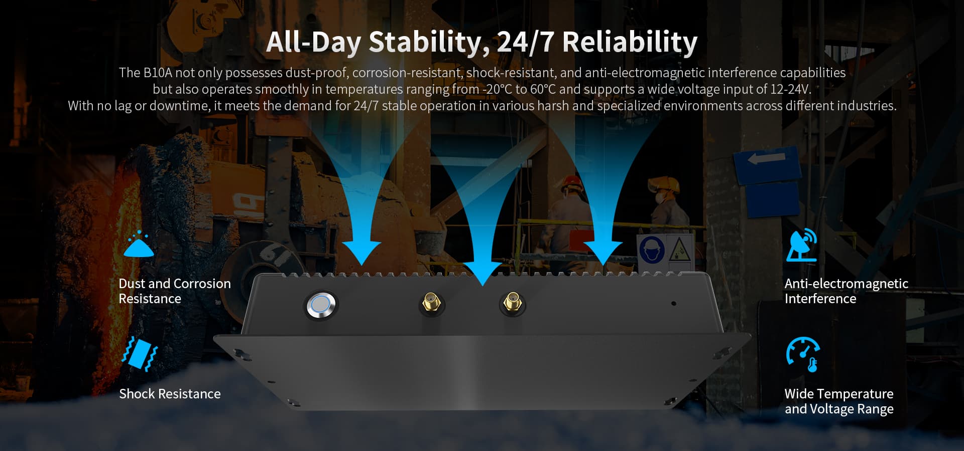 Anti-electromagnetic Interference embedded computer