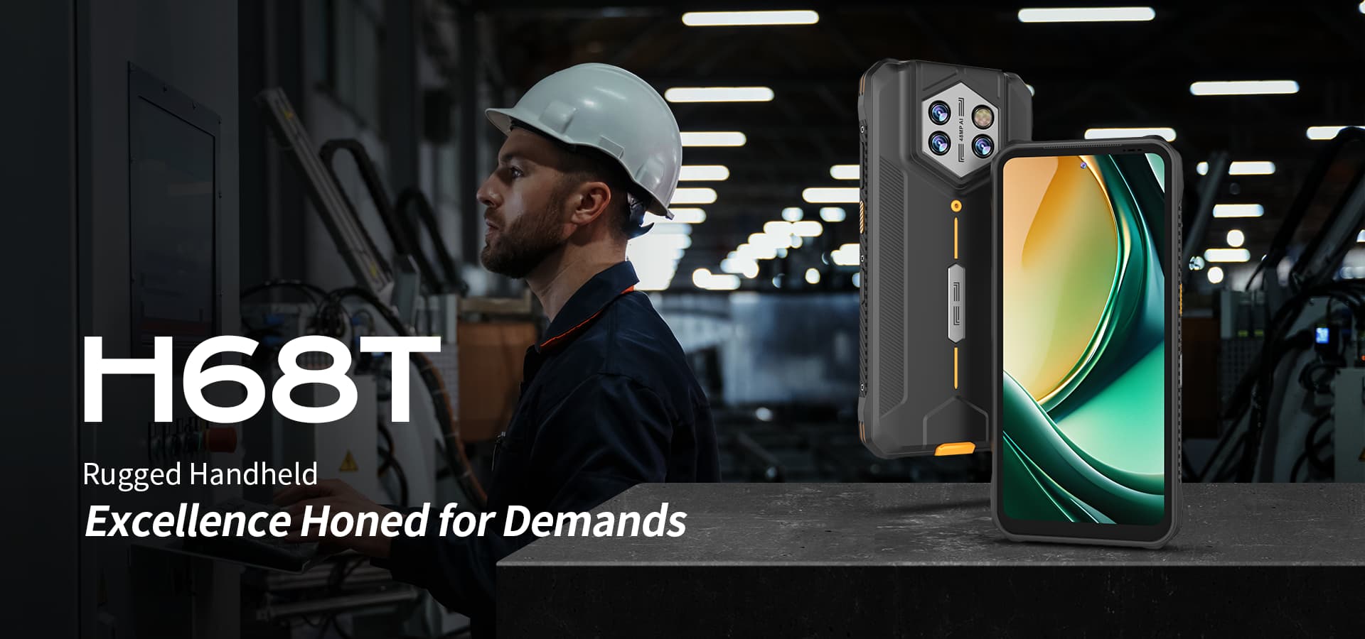 6.56 Inch Rugged Android Handheld