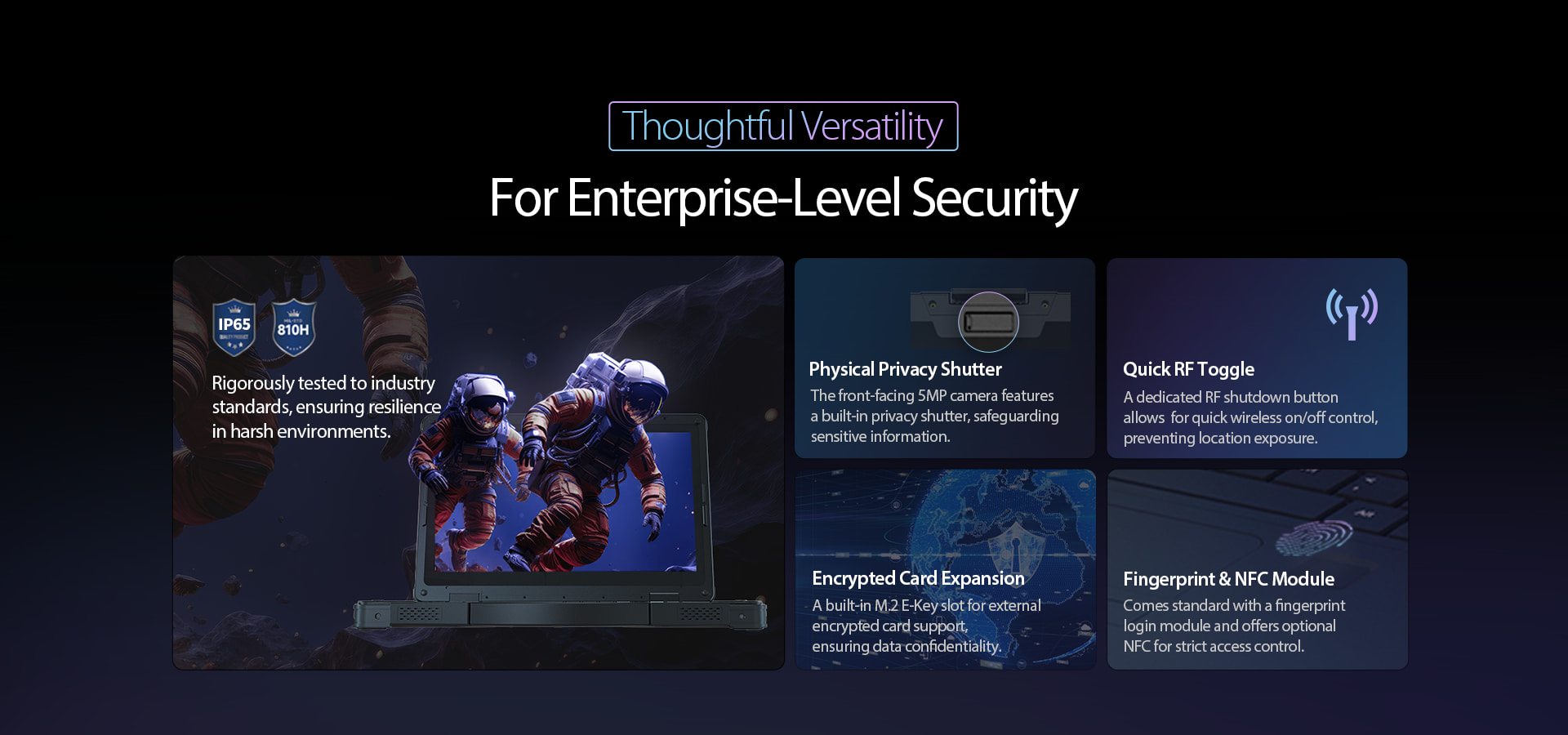 ip65 rugged notebook