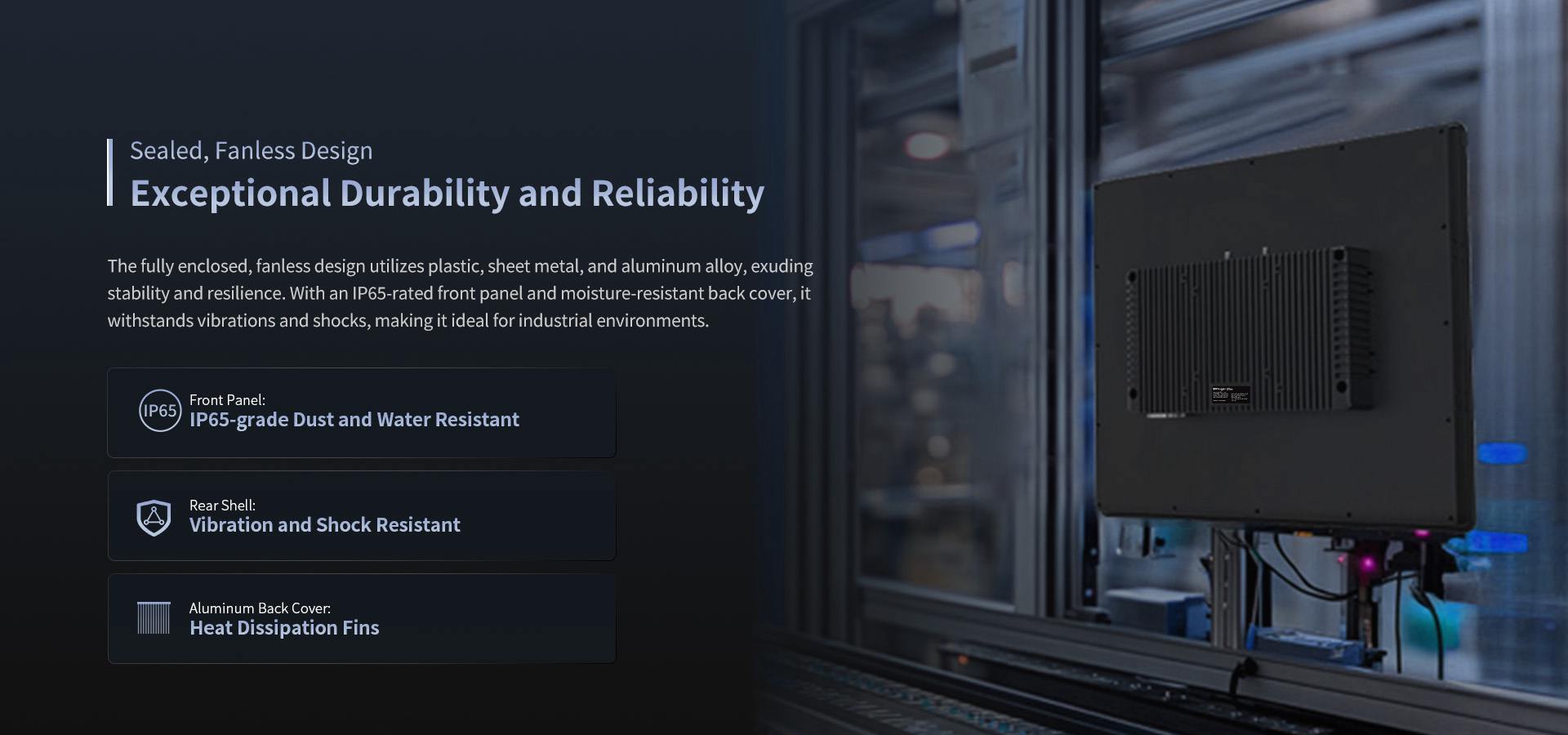 ip65 panel pc