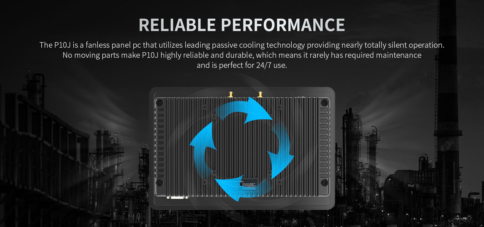 reliable fanless panel pc ideal for continuous use