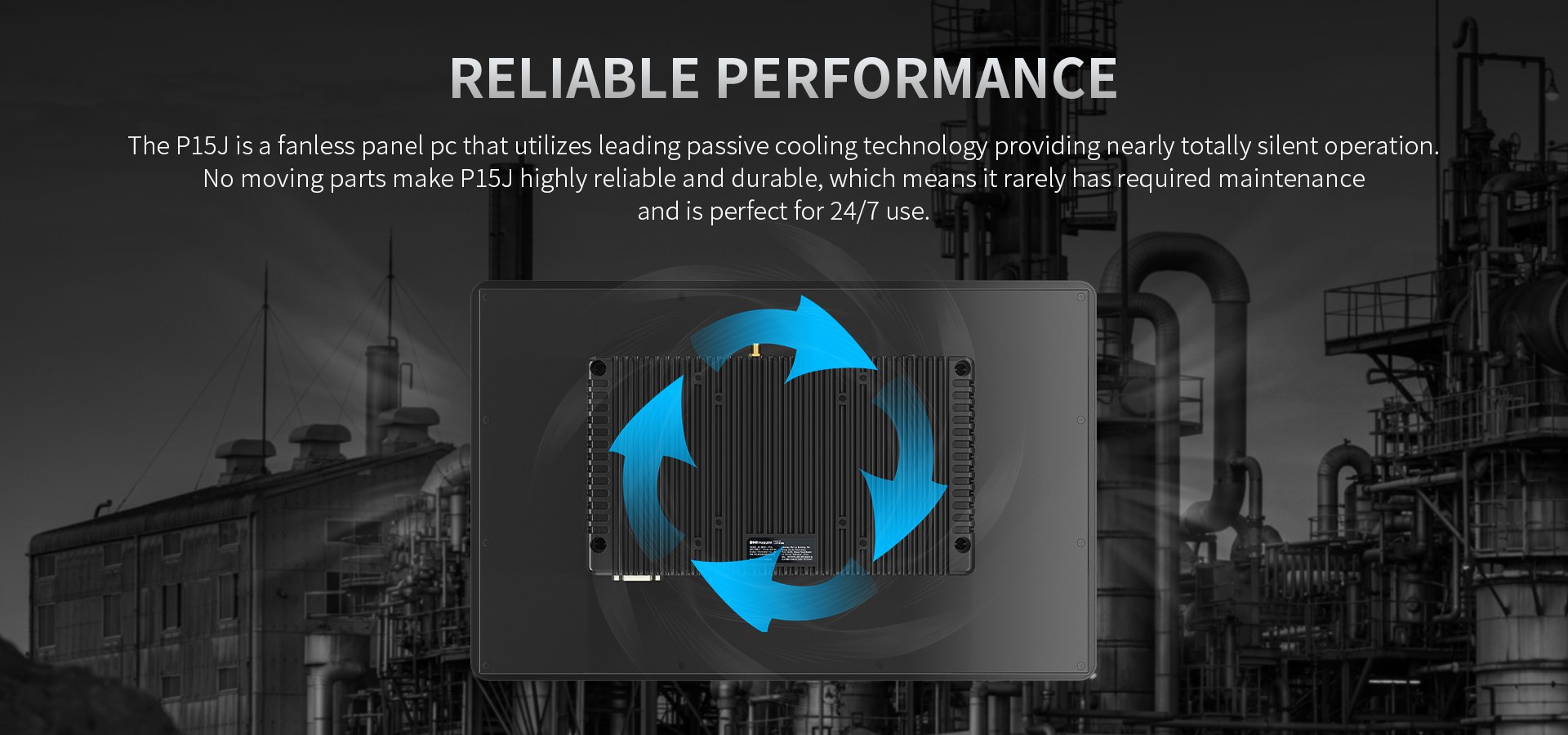 P15J Fanless Panel PC