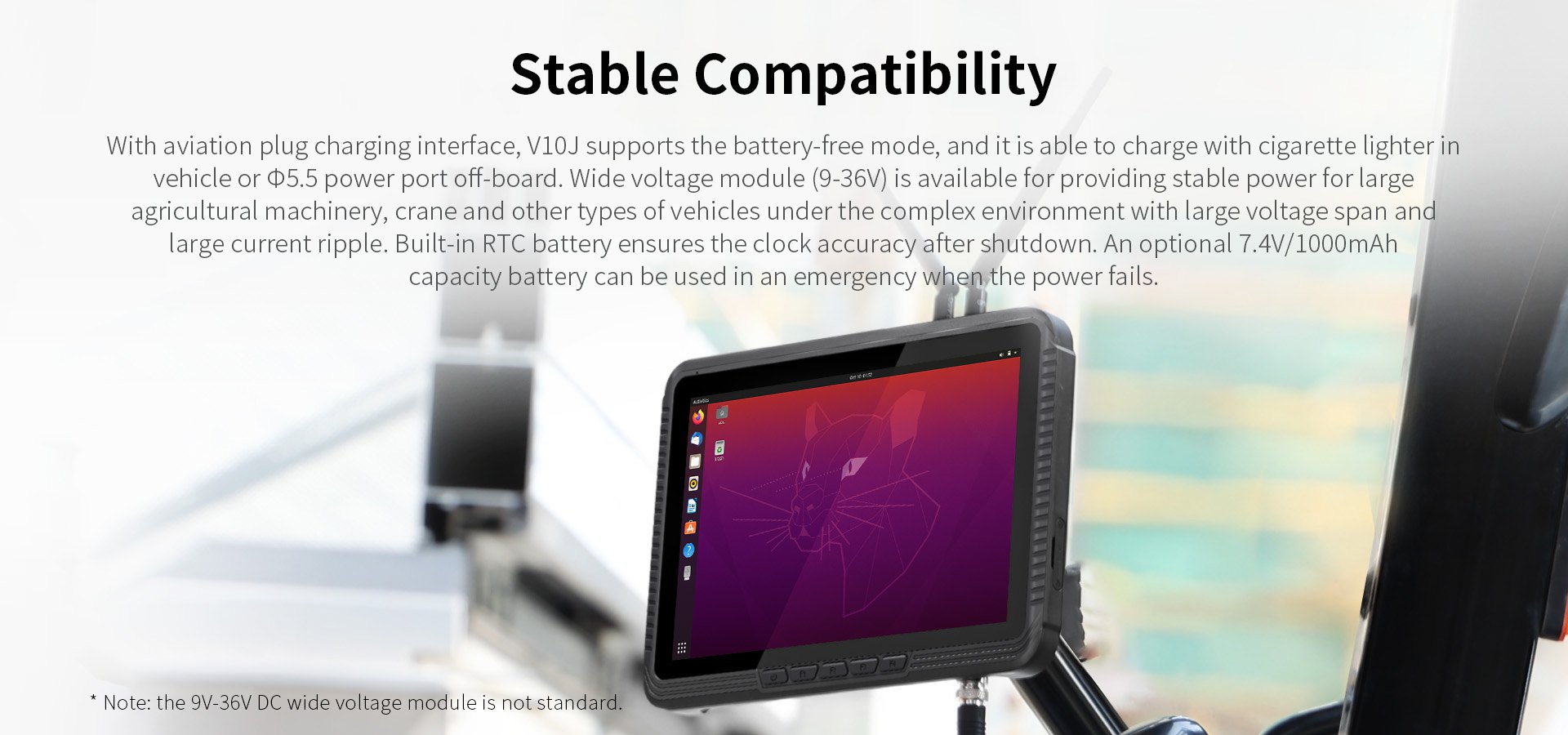 rugged tablet vehicle mount
