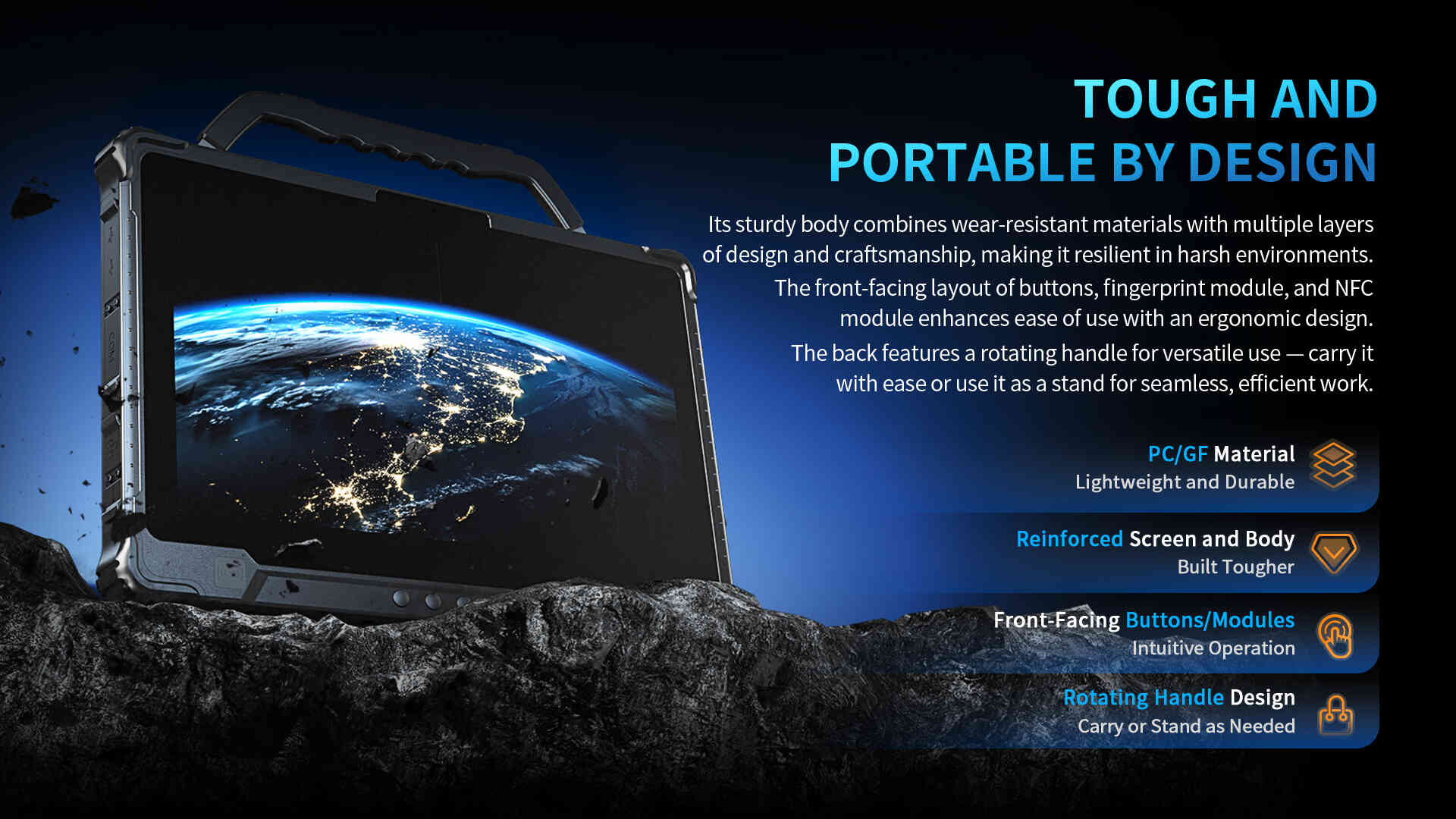 TOUGH ANDPORTABLE BY DESIGN TOUGH ANDPORTABLE BY DESIGN