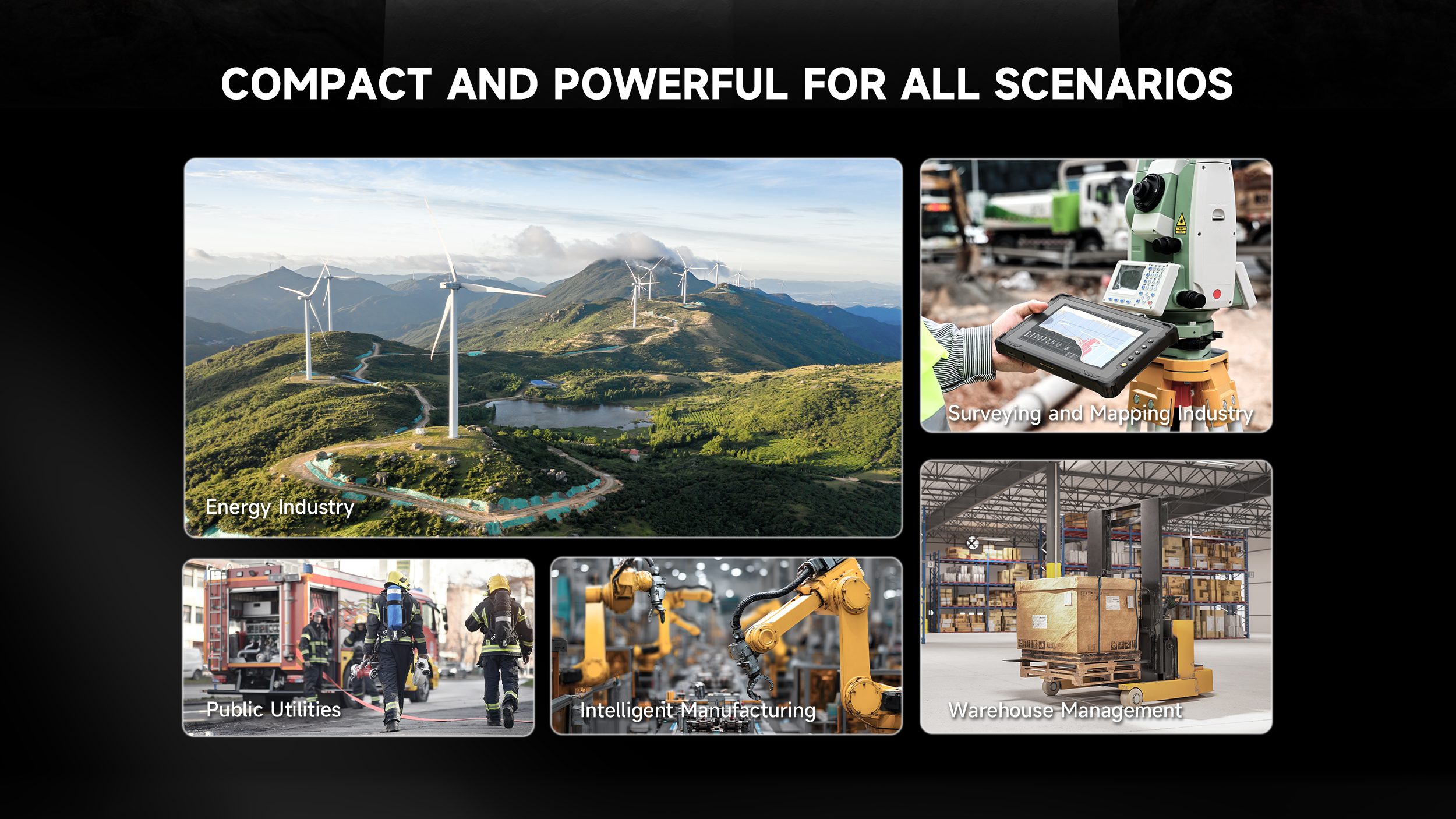 COMPACT AND POWERFUL FOR ALL SCENARIOS