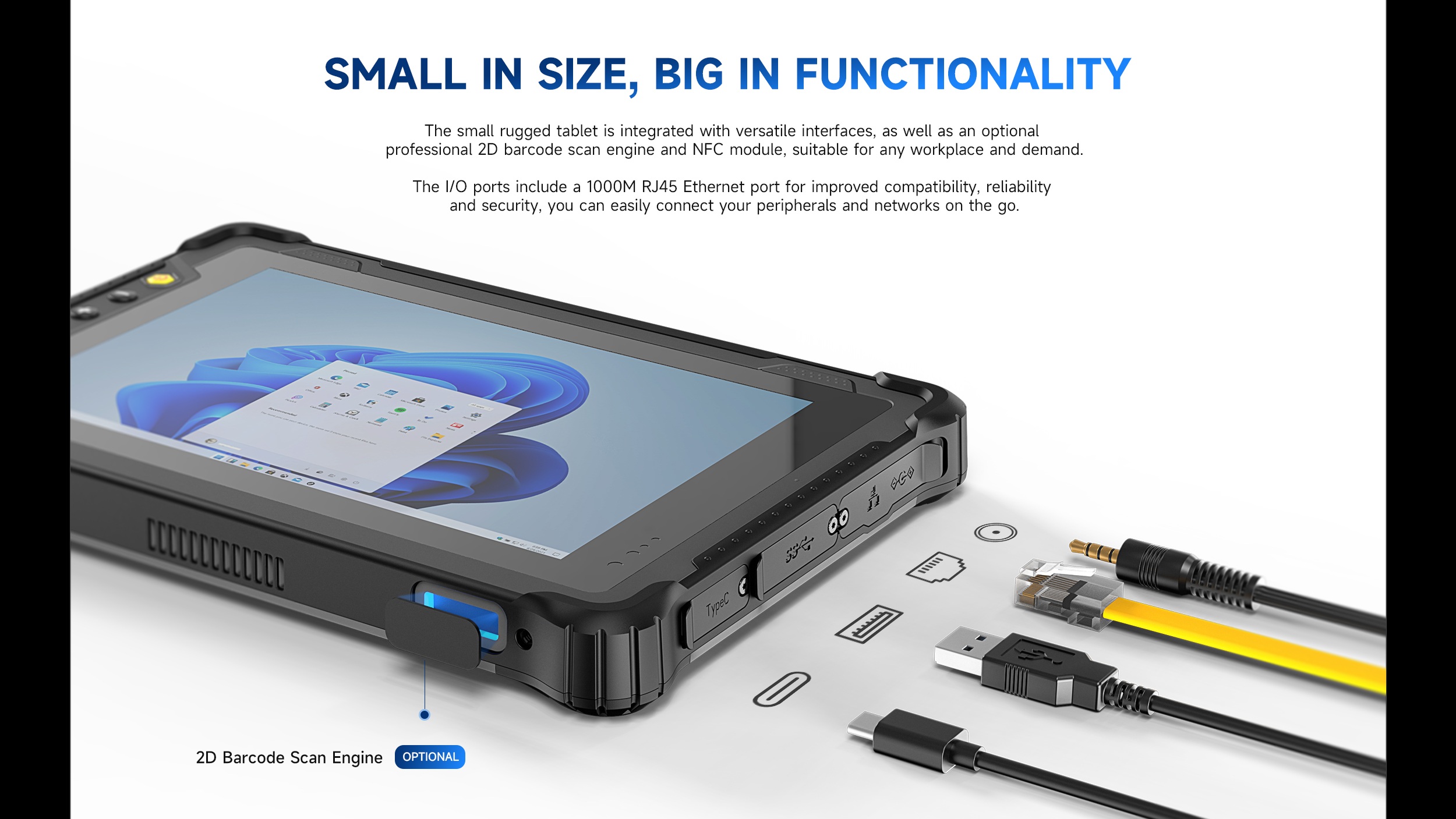 SMALL IN SIZE, BIG IN FUNCTIONALITY