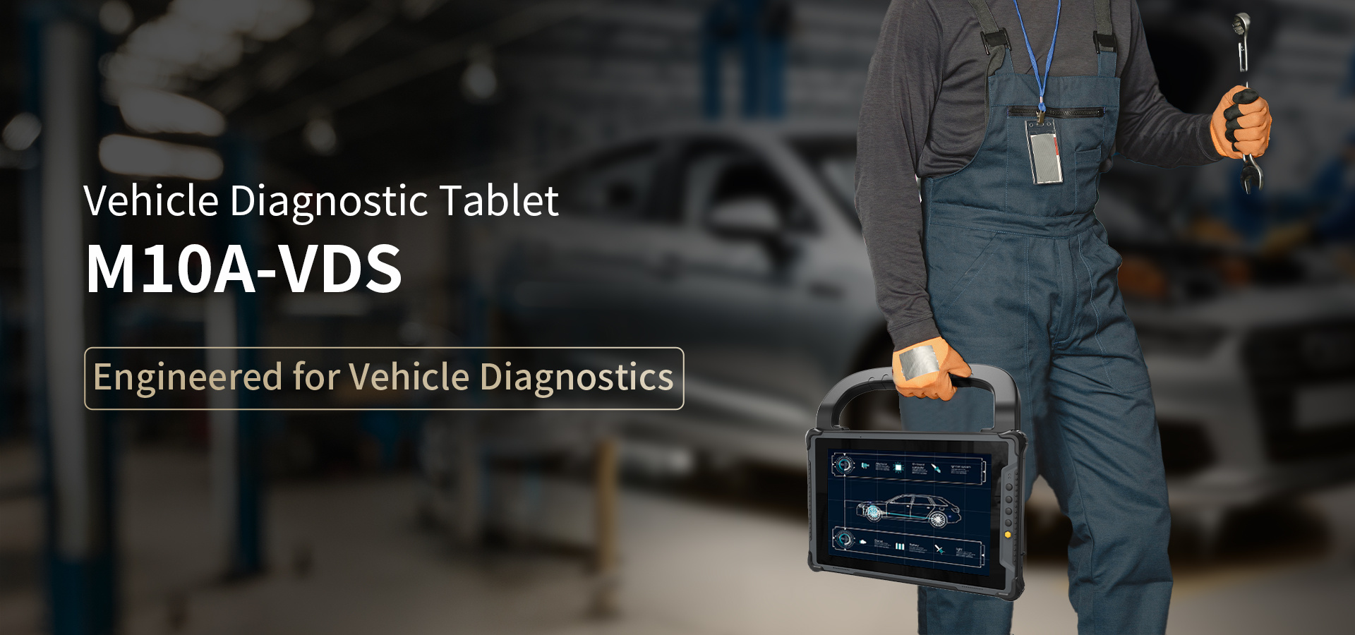 8” Rugged Tablet PC Built to Conquer Any Task M805Q