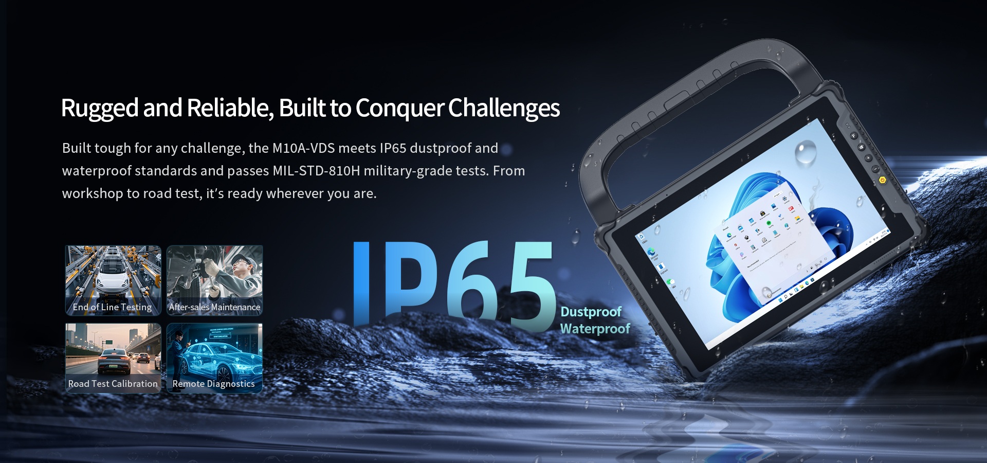 WATERPROOF AND DROP RESISTANTENGINEERED TO ENDURE