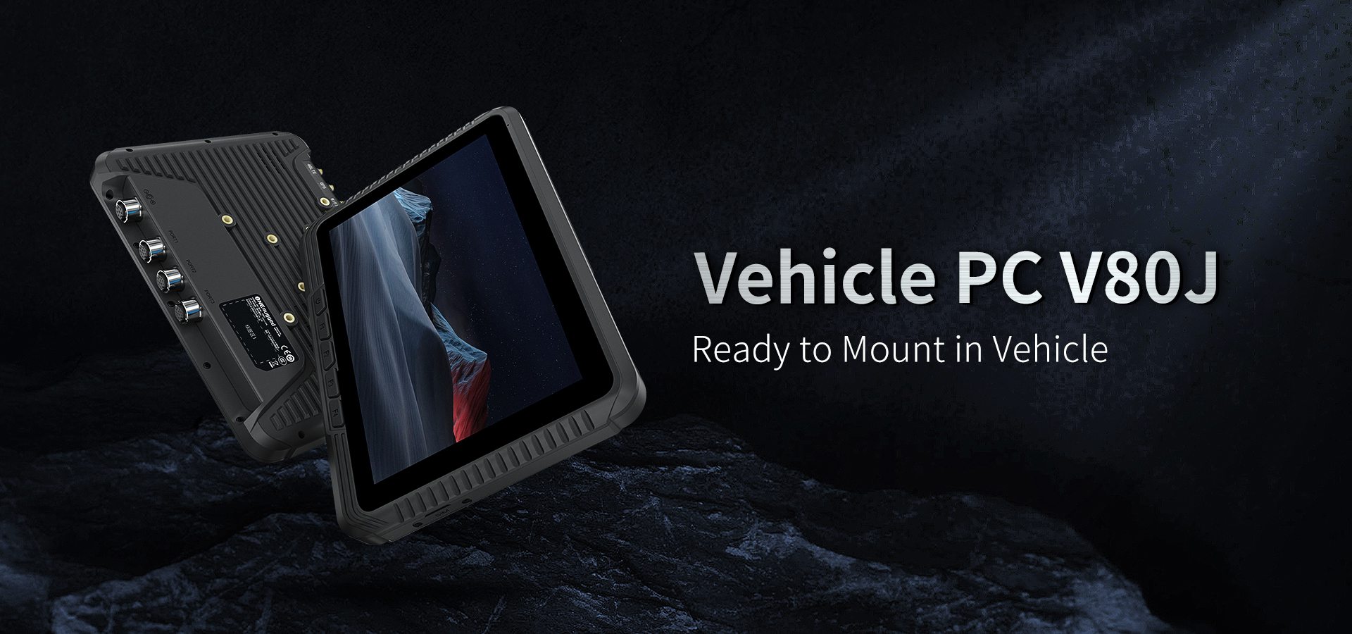 ONERugged V80J is a 8-inch vehicle pc and tablet