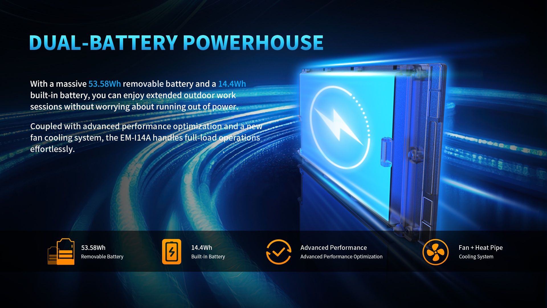 DUAL-BATTERY POWERHOUSE