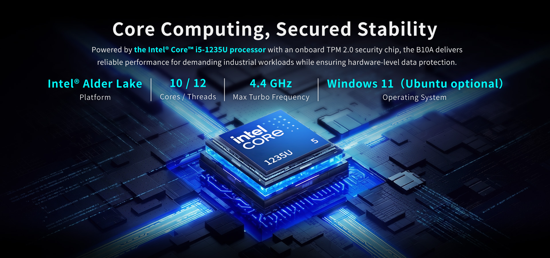 B10A Core Computing & Secured Stability