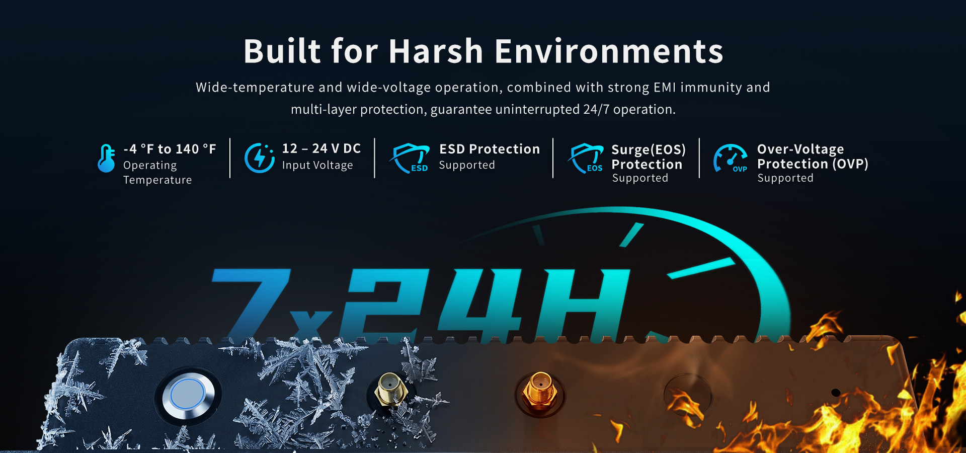 B10A Rugged PC for Harsh Environments